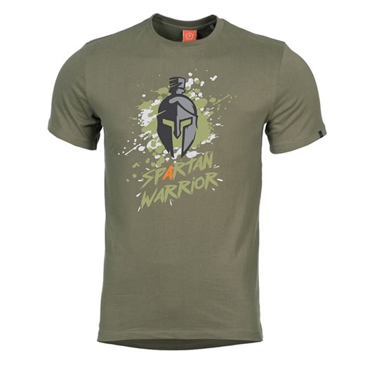 Koszulka T-Shirt Pentagon Spartan Warrior Olive (K09012-06 SW) Pentagon S promocyjna cena Military.pl