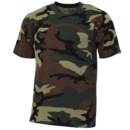 Koszulka T-shirt MFH Streetstyle Woodland (00130T) Mfh M Military.pl