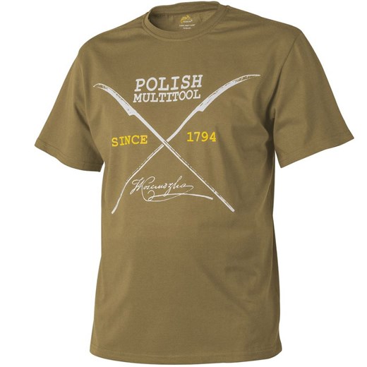Koszulka T-shirt Helikon Polish Multitool Coyote (TS-PMT-CO-11) H M Military.pl