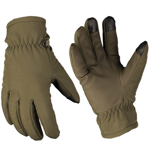 Rękawice zimowe Mil-Tec Softshell Thinsulate Olive (12521301) XL okazja Military.pl