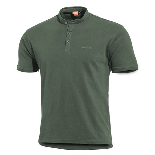 Koszulka T-Shirt Pentagon Levantes Henley Camo Green (K09025-06CG) Pentagon XS wyprzedaż Military.pl
