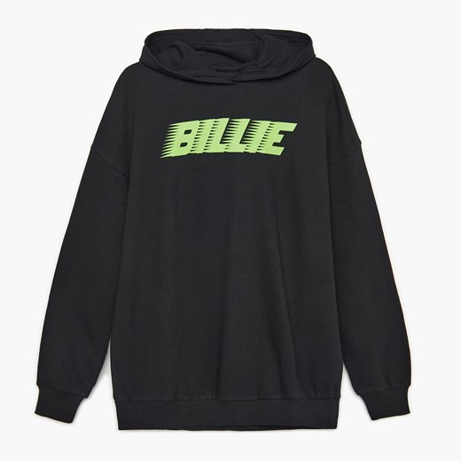 Cropp - Bluza z nadrukiem Billie Eilish - Czarny Cropp XS Cropp wyprzedaż