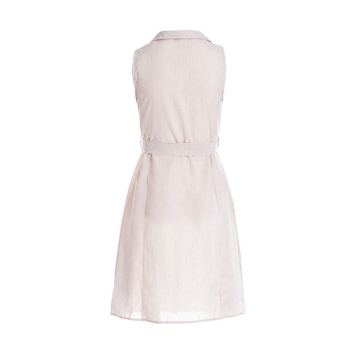 Beżowa Sukienka Stoppable XL promocja Born2be Odzież