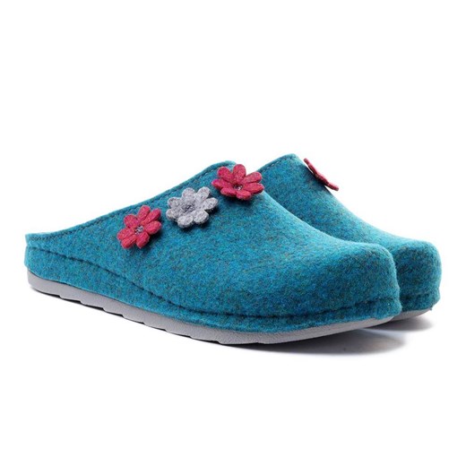 INBLU UA-34 060 granatowy royal, kapcie/klapki damskie Inblu 41 e-kobi.pl