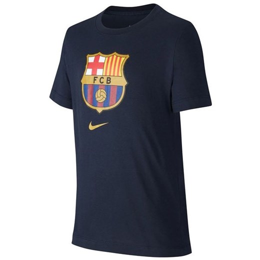 Koszulka młodzieżowa FC Barcelona Tee Evergreen Crest 2 Nike Nike S promocyjna cena SPORT-SHOP.pl