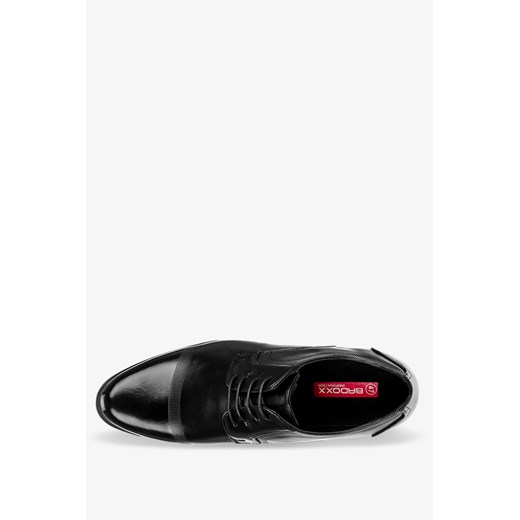 Czarne buty wizytowe sznurowane Badoxx EXC428 47 Casu.pl