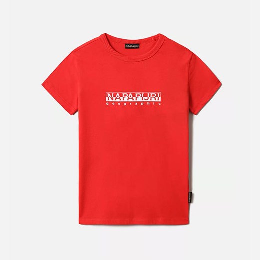 Koszulka dziecięca Napapijri Short Sleeve T-Shirt Box NA4G4P R89 Napapijri 152 sneakerstudio.pl