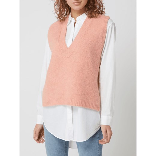 Bezrękawnik z mieszanki wełny z alpaki S Peek&Cloppenburg