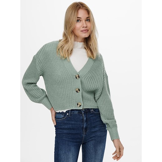 Kardigan "Carol" w kolorze zielonym L okazja Limango Polska