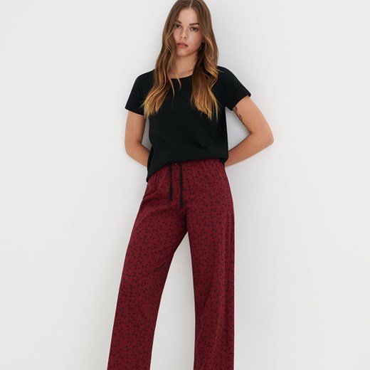 Sinsay - Piżama - Czarny Sinsay XL promocyjna cena Sinsay