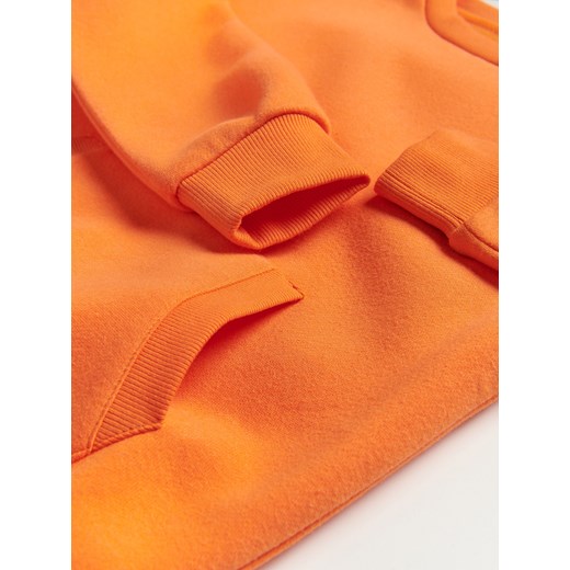 Reserved - Oversizowa bluza z kieszenią - Pomarańczowy Reserved 170 Reserved