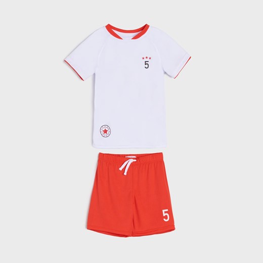 Sinsay - Komplet sportowy - Biały Sinsay 92 wyprzedaż Sinsay