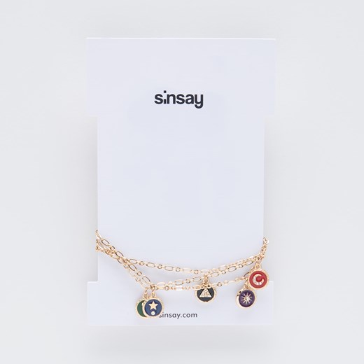 Sinsay - Bransoletki - Wielobarwny Sinsay Jeden rozmiar wyprzedaż Sinsay