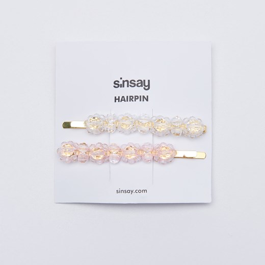 Sinsay - Spinki do włosów - Złoty Sinsay Jeden rozmiar promocyjna cena Sinsay