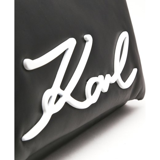 Karl Lagerfeld Skórzana torebka na ramię Karl Lagerfeld Uniwersalny Gomez Fashion Store