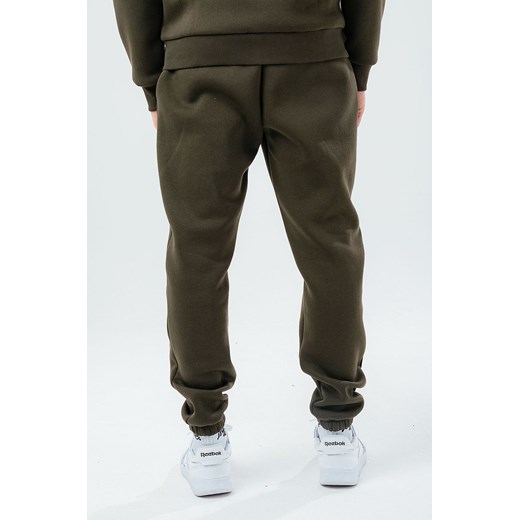 Hype spodnie męskie kolor zielony gładkie Hype S ANSWEAR.com