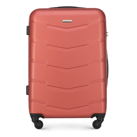 Średnia walizka z ABS-u w deseń Wittchen promocyjna cena WITTCHEN