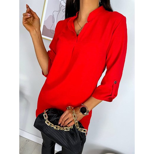 Czerwona Tunika 6469-132-F Modnakiecka.pl 40 ModnaKiecka.pl