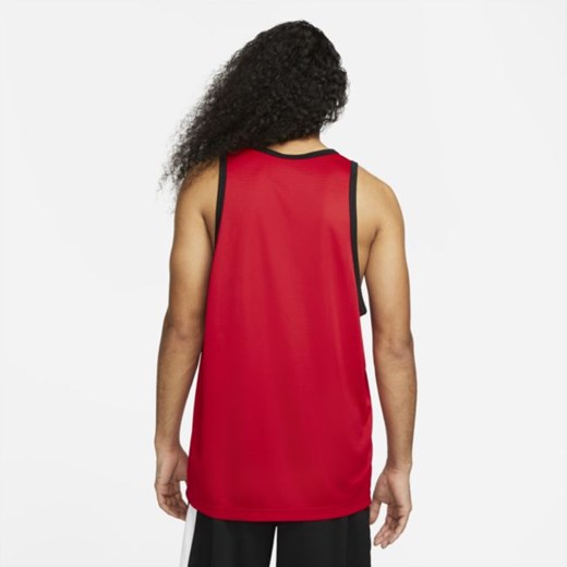 Męska koszulka do koszykówki Nike Dri-FIT - Czerwony Nike M Nike poland