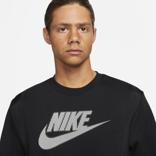 Męska bluza dresowa z dzianiny Nike Sportswear - Czerń Nike S Nike poland