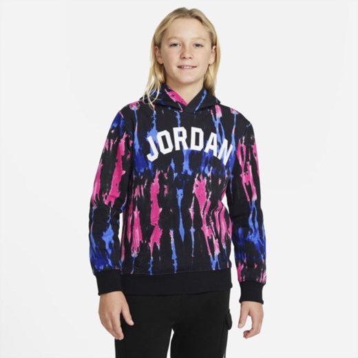 Bluza z kapturem dla dużych dzieci (chłopców) Jordan Sport DNA - Niebieski Jordan XL Nike poland