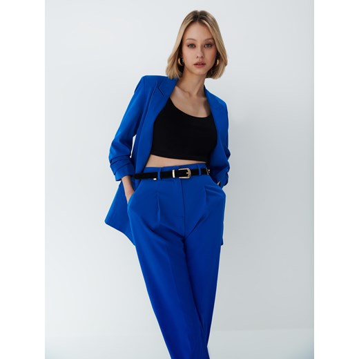 Mohito - Kobaltowa marynarka oversize - Niebieski Mohito 32 Mohito