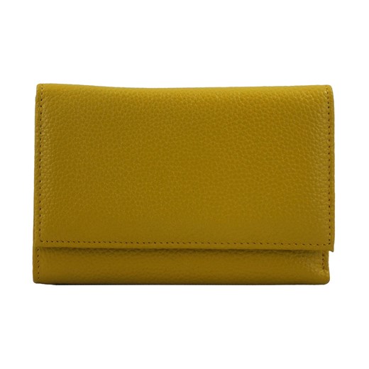 Funkcjonalny portfel damski - Żółty ciemny ze sklepu Barberinis w kategorii Portfele damskie - zdjęcie 130119378