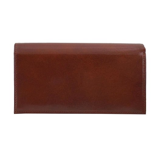 Klasyczne portfele skórzane damskie - Brązowy ze sklepu Barberinis w kategorii Portfele damskie - zdjęcie 130122517
