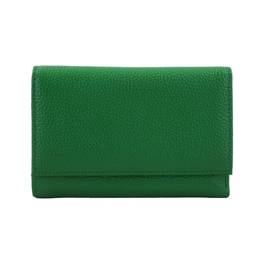 Funkcjonalny portfel damski - Zielony ze sklepu Barberinis w kategorii Portfele damskie - zdjęcie 130127825