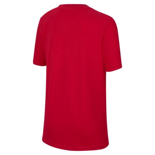 T-shirt dla dużych dzieci Jordan Dri-FIT NBA Chicago Bulls - Czerwony Jordan L Nike poland
