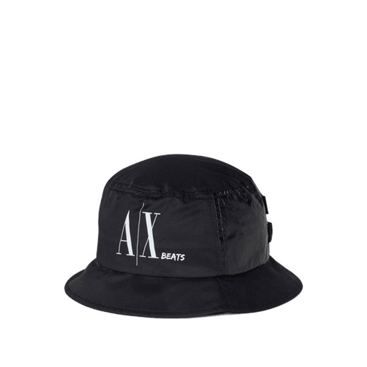 Czapka typu bucket hat z nadrukiem z logo Armani Exchange One Size Peek&Cloppenburg 