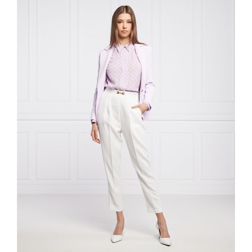 Elisabetta Franchi Spodnie cygaretki | Loose fit Elisabetta Franchi 34 Gomez Fashion Store