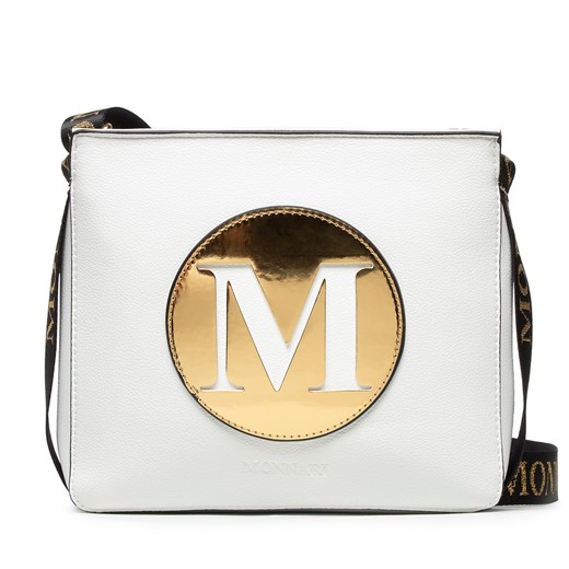 Torebka MONNARI - BAG1080-000 White  wyprzedaż eobuwie.pl