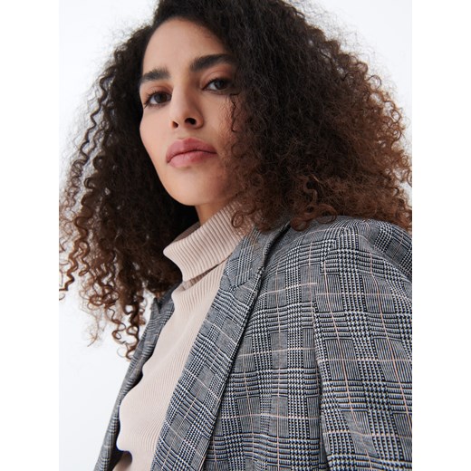 Mohito - Marynarka z marszczonym rękawem - Czarny Mohito 40 Mohito