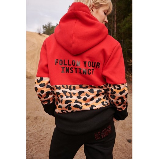 BLUZA Z KAPTUREM FOLLOW YOUR INSTINCT Naoko ajstyle.pl