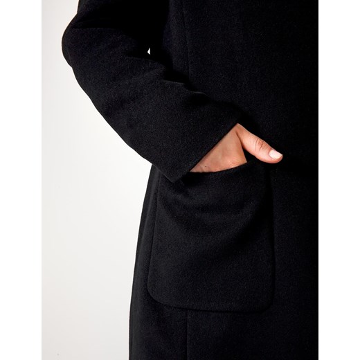 Wełniany elegancki płaszcz z kaszmirem Molton 44 Molton