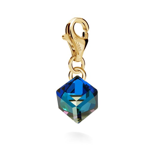 Srebrny charms kamień swarovski 925 : Kryształy - kolor - Crystal BBL, Srebro - Giorre GIORRE