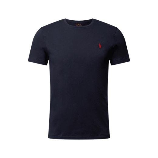 T-shirt o kroju custom slim fit z wyhaftowanym logo Polo Ralph Lauren M Peek&Cloppenburg 