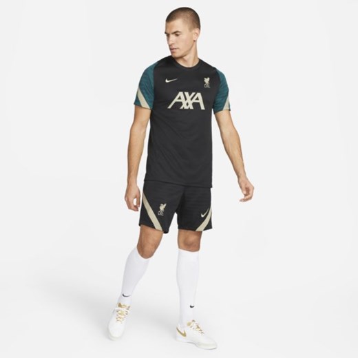 Męska koszulka piłkarska z krótkim rękawem Liverpool FC Strike - Czerń Nike S Nike poland