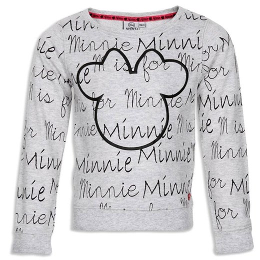 Cool Club, Bluza dziewczęca, Myszka Minnie, rozmiar 146 - Wyprzedaż - ubrania i buty nawet do -50% taniej! smyk-com bialy dziewczęce