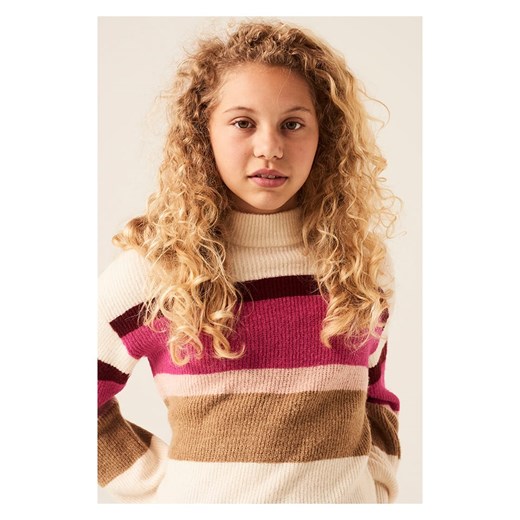Sweter w kolorze różowo-kremowym Garcia 164/170 wyprzedaż Limango Polska
