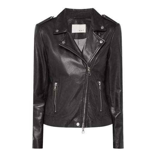 Kurtka skórzana w stylu Biker 40 Peek&Cloppenburg 