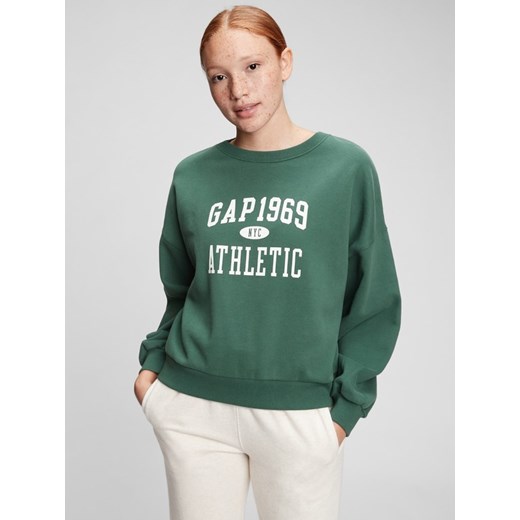 GAP 1969 Athletic Bluza Zielony Gap S BIBLOO okazyjna cena