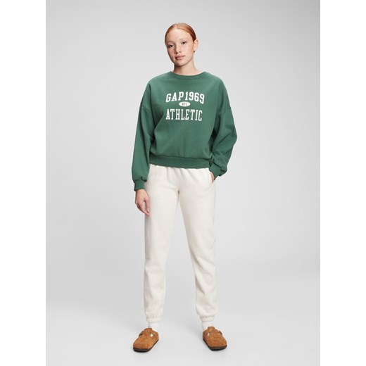 GAP 1969 Athletic Bluza Zielony Gap M okazyjna cena BIBLOO