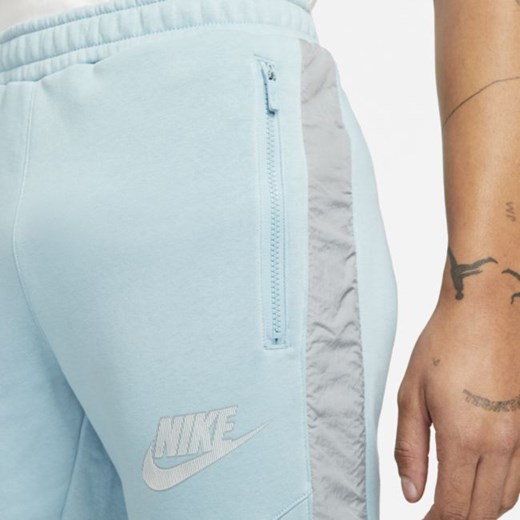 Męskie spodnie z dzianiny Nike Sportswear - Niebieski Nike XL Nike poland