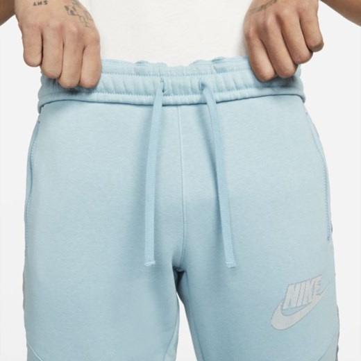 Męskie spodnie z dzianiny Nike Sportswear - Niebieski Nike L Nike poland