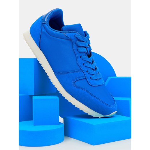 Mohito - Kobaltowe buty sneakersy - Niebieski Mohito 36 Mohito