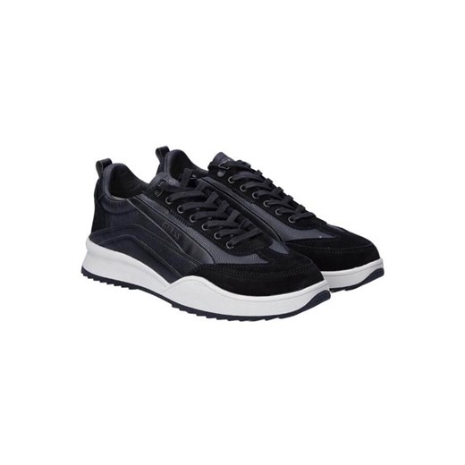sneakersy męskie guess fm5mon ele12 czarne ze sklepu Royal Shop w kategorii Buty sportowe męskie - zdjęcie 130528775