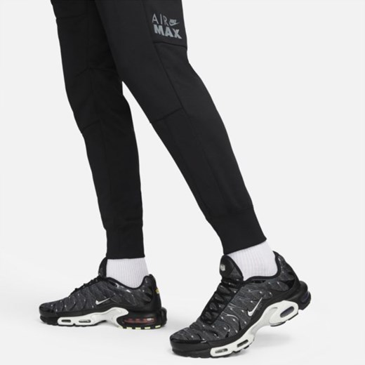 Joggery męskie Nike Sportswear Air Max - Czerń Nike XS okazja Nike poland