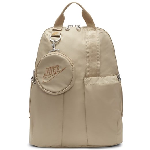 Damski plecak mini Nike Sportswear Futura Luxe (10 l) - Brązowy Nike ONE SIZE Nike poland